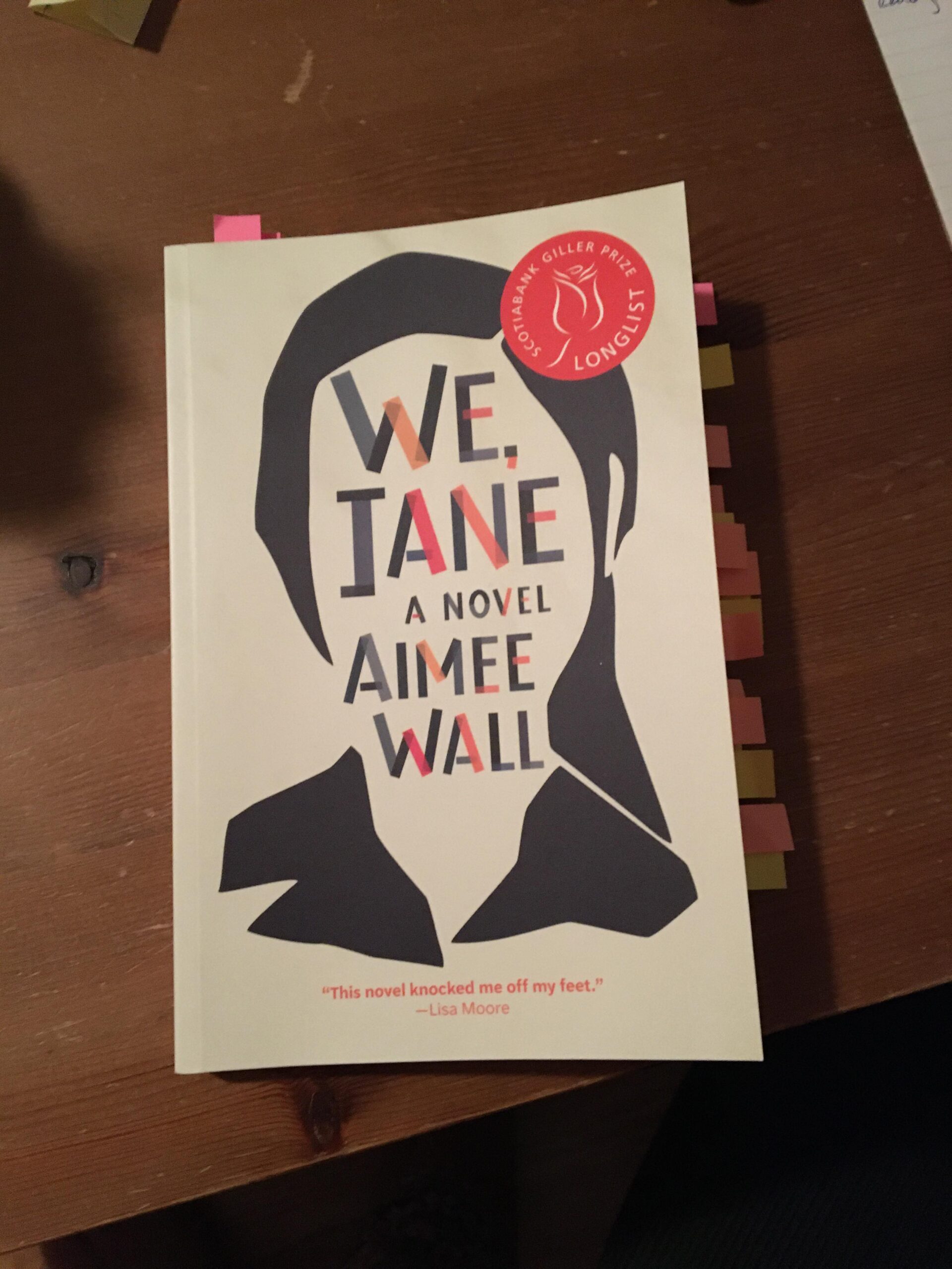 My stickified copy of "We, Jane"